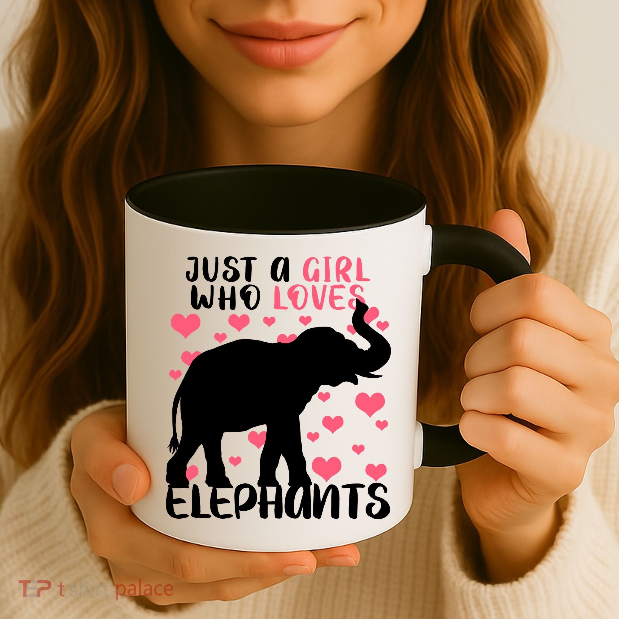 Just A Girl Who Loves Elephants Coffee Mug