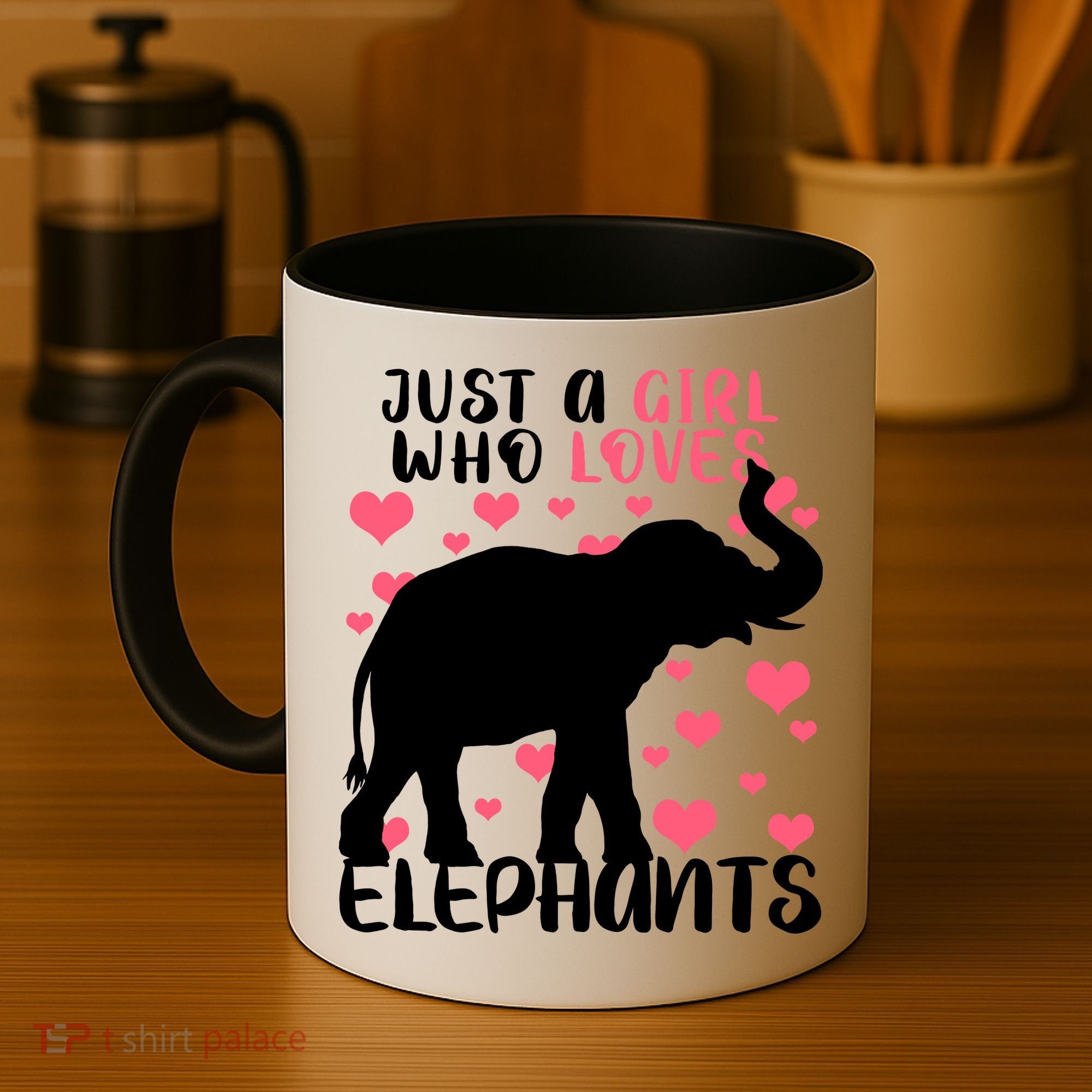 Just A Girl Who Loves Elephants Coffee Mug