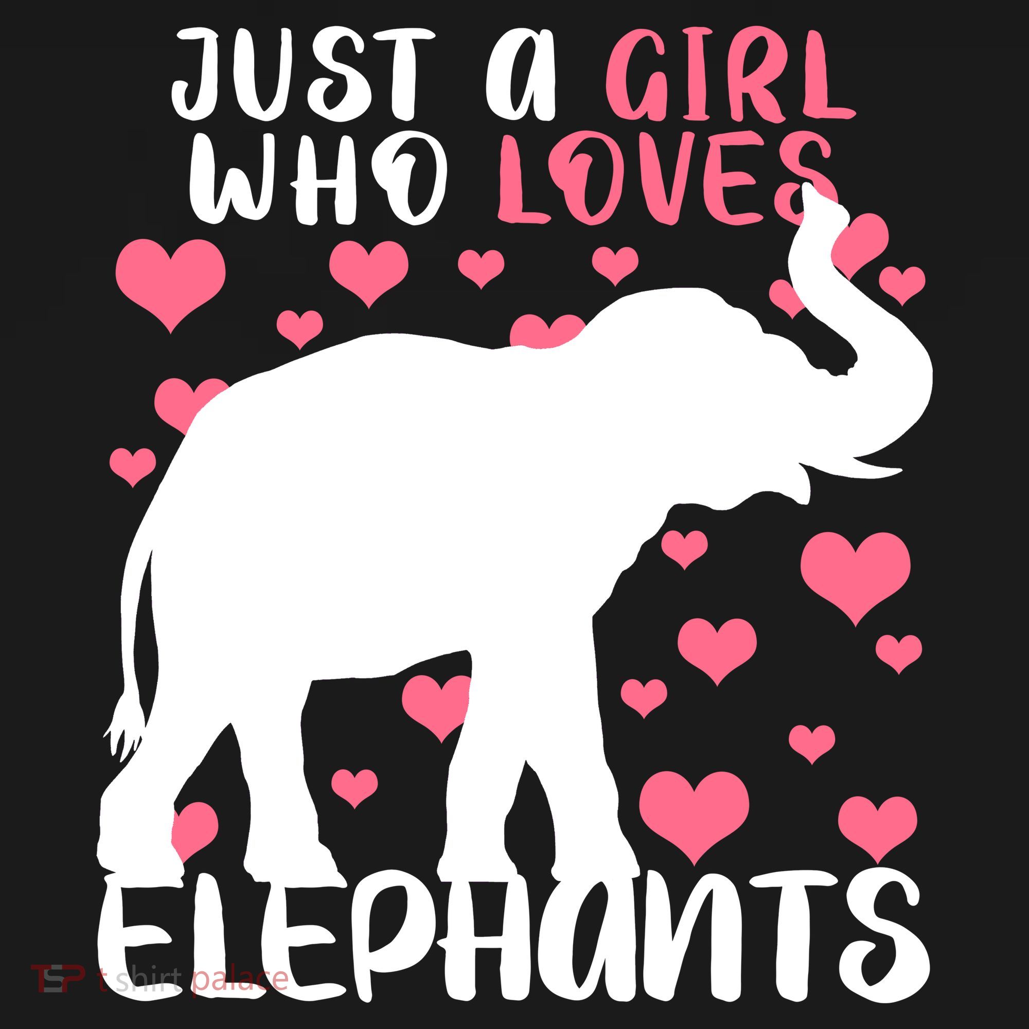 Just A Girl Who Loves Elephants Ornament