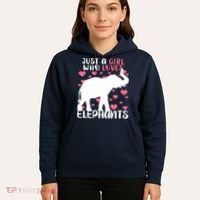 Just A Girl Who Loves Elephants Hoodie thumb 5