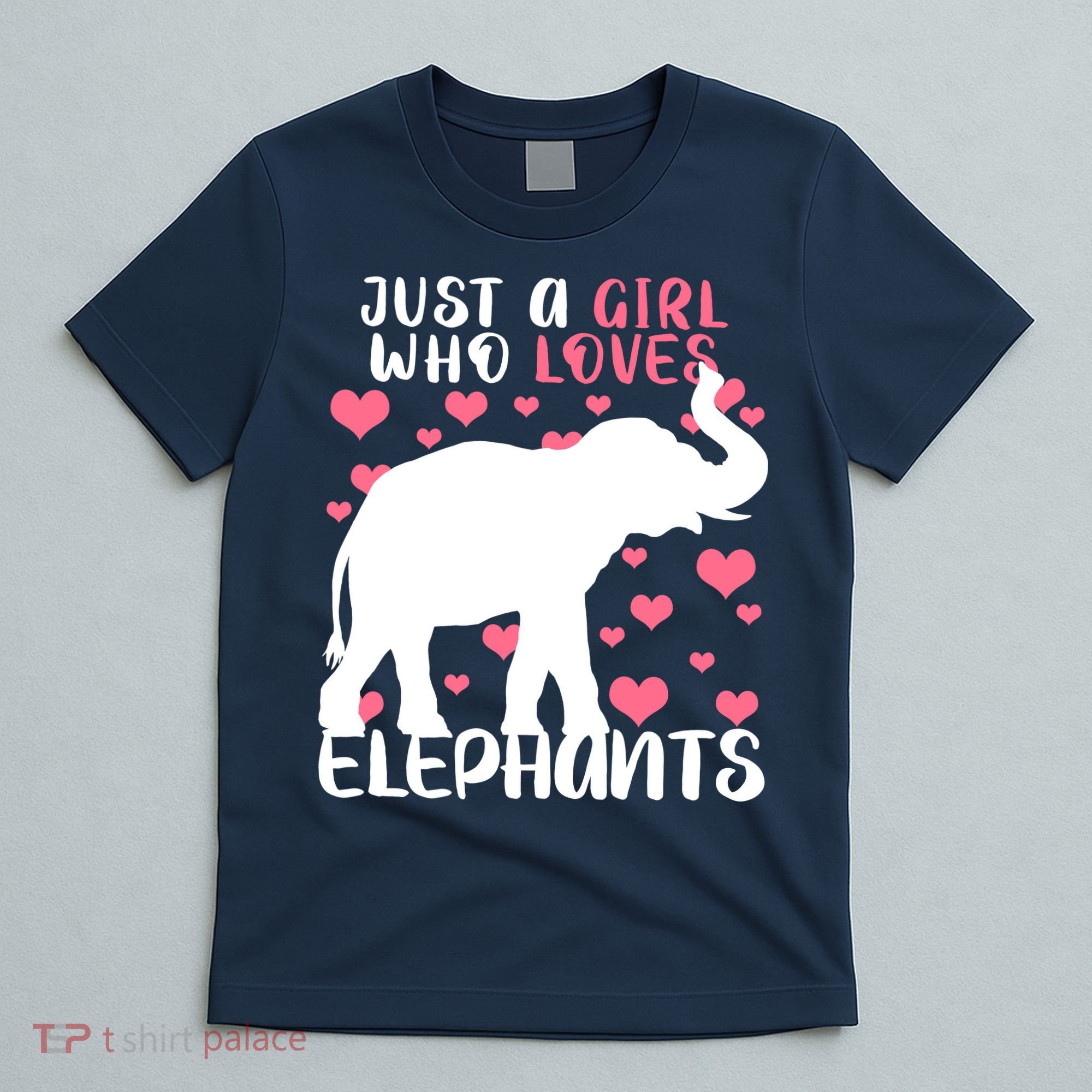 Just A Girl Who Loves Elephants T-Shirt