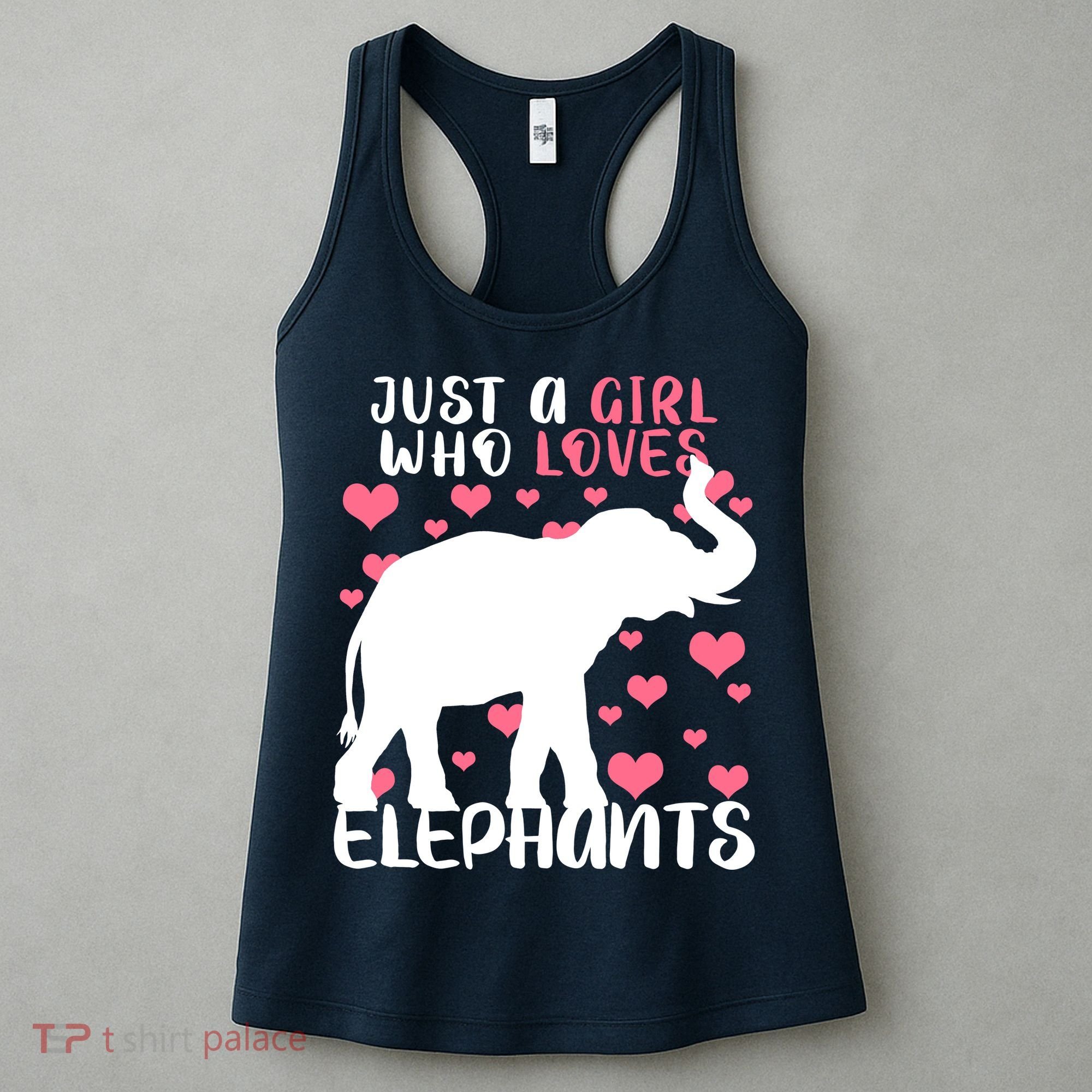 Just A Girl Who Loves Elephants Women's Tank Top