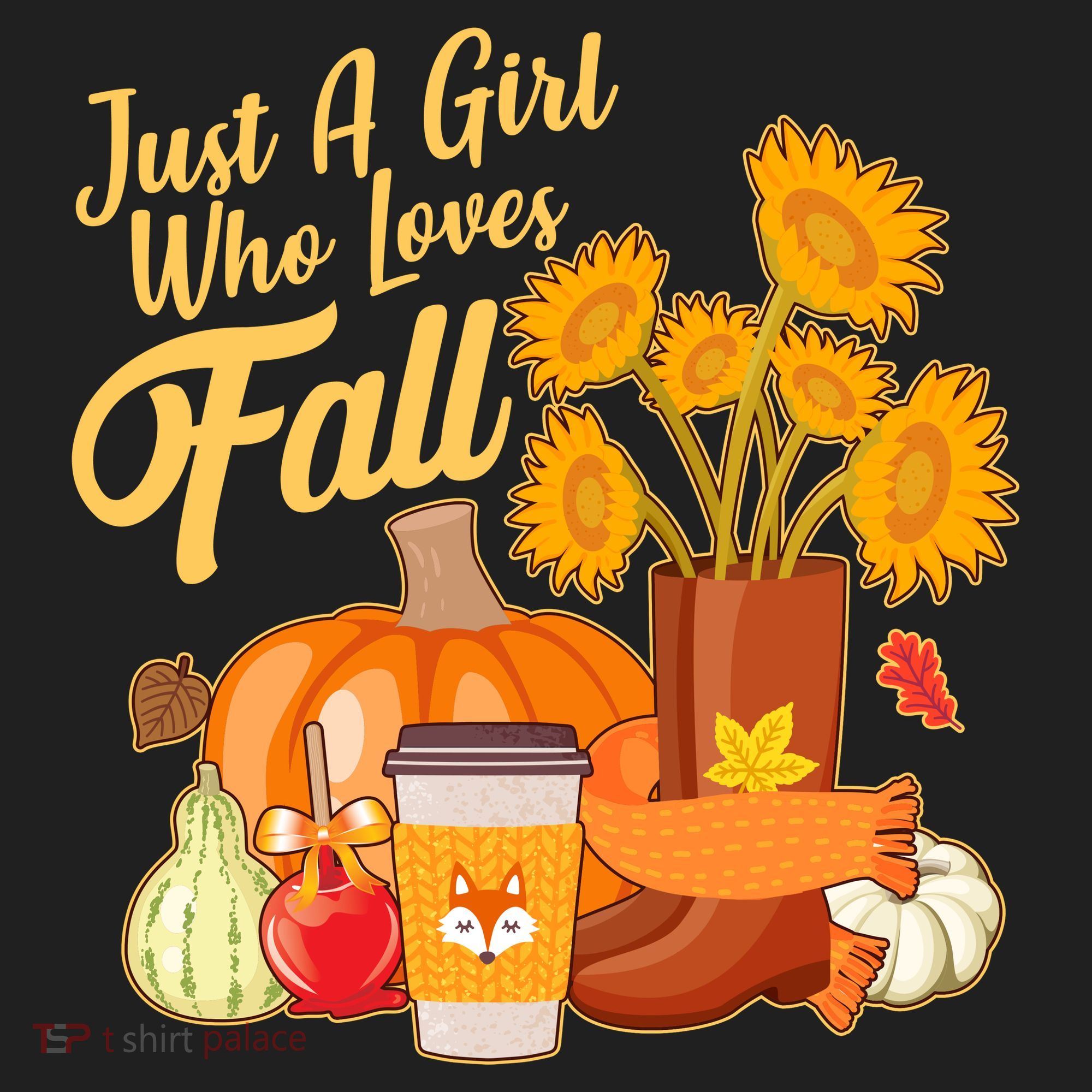 Just A Girl Who Loves Fall Autumn Lover Women's Sweatshirt