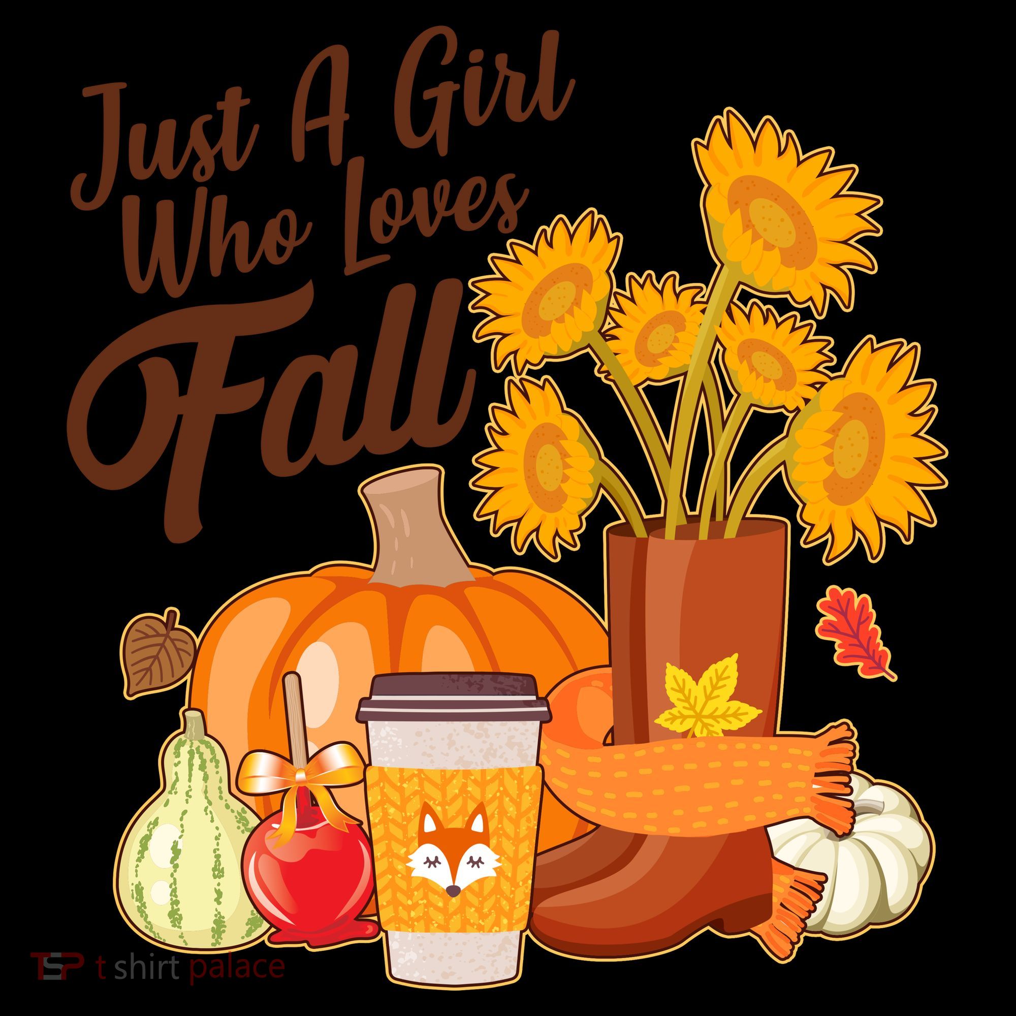 Just A Girl Who Loves Fall Autumn Lover Coffee Mug