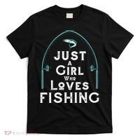 Just A Girl Who Loves Fishing T-Shirt thumb 0
