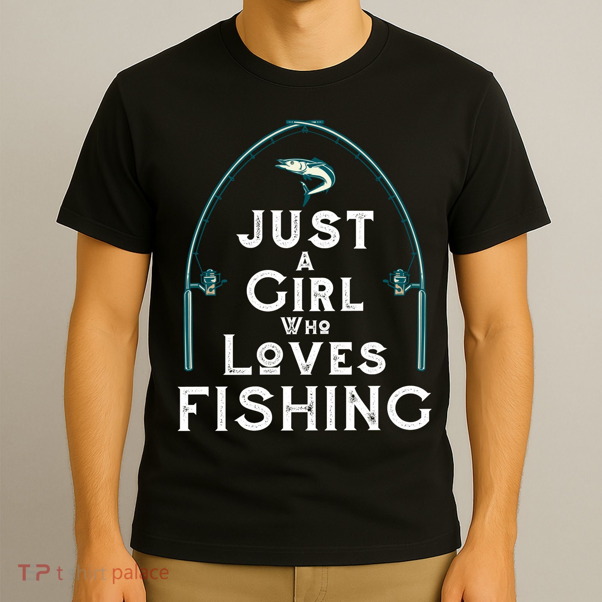 Just A Girl Who Loves Fishing T-Shirt