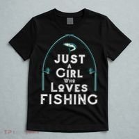 Just A Girl Who Loves Fishing T-Shirt thumb 5