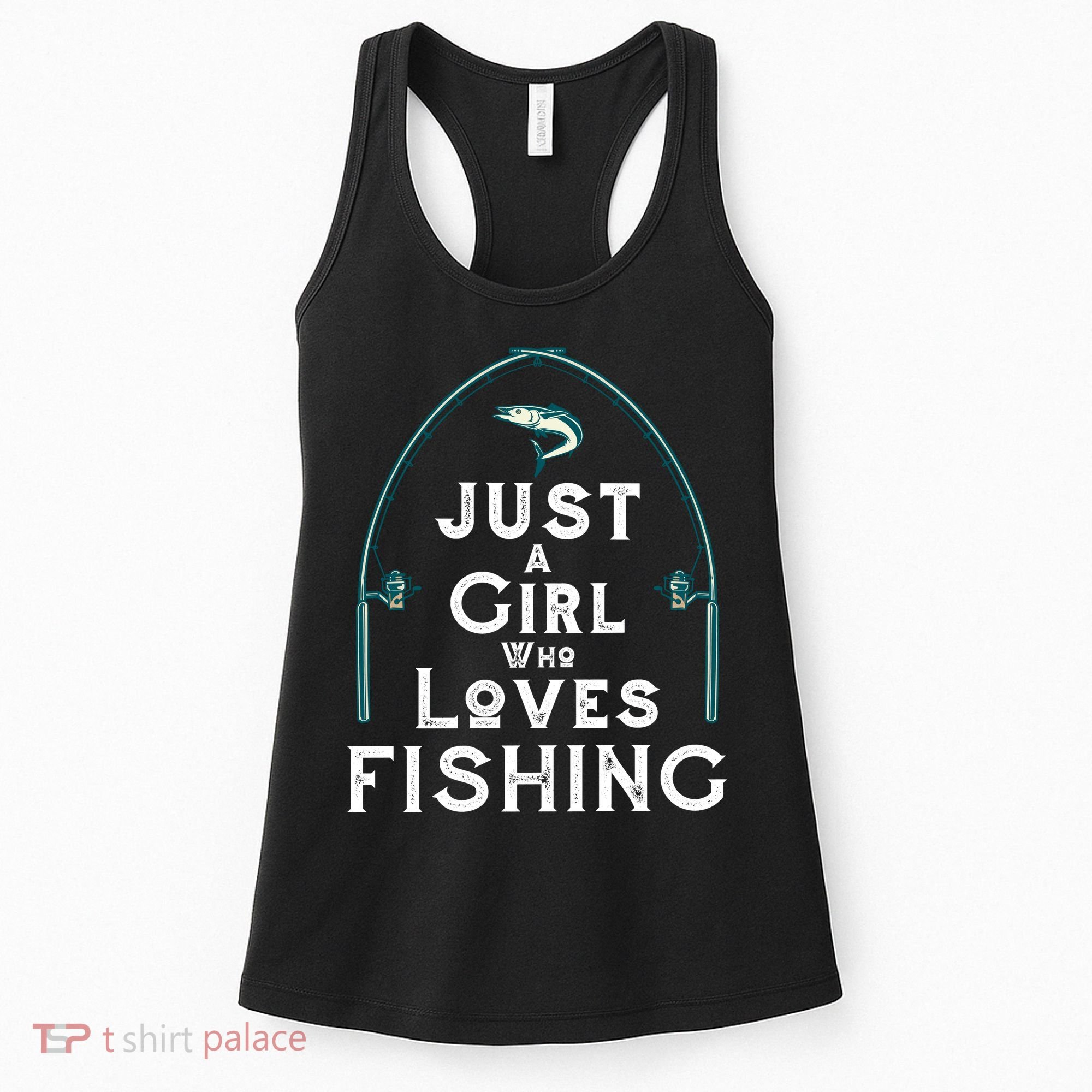 Just A Girl Who Loves Fishing Women's Tank Top