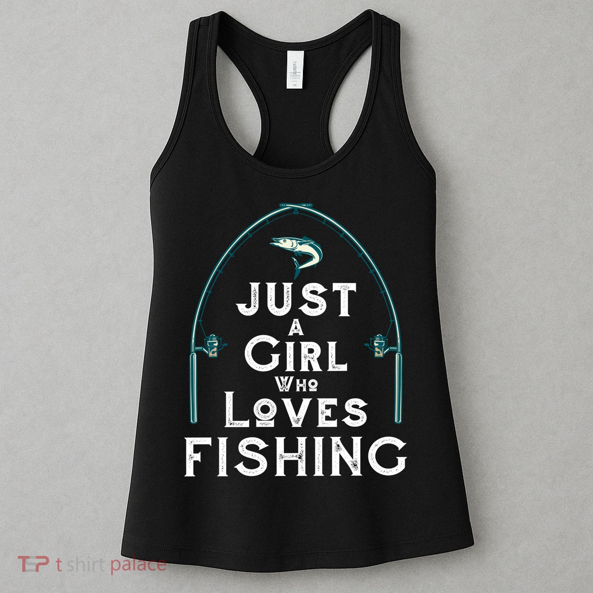 Just A Girl Who Loves Fishing Women's Tank Top