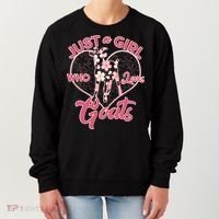 Just A Girl Who Loves Goats Women's Sweatshirt thumb 0