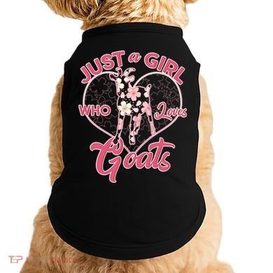 Just A Girl Who Loves Goats Doggie Tank