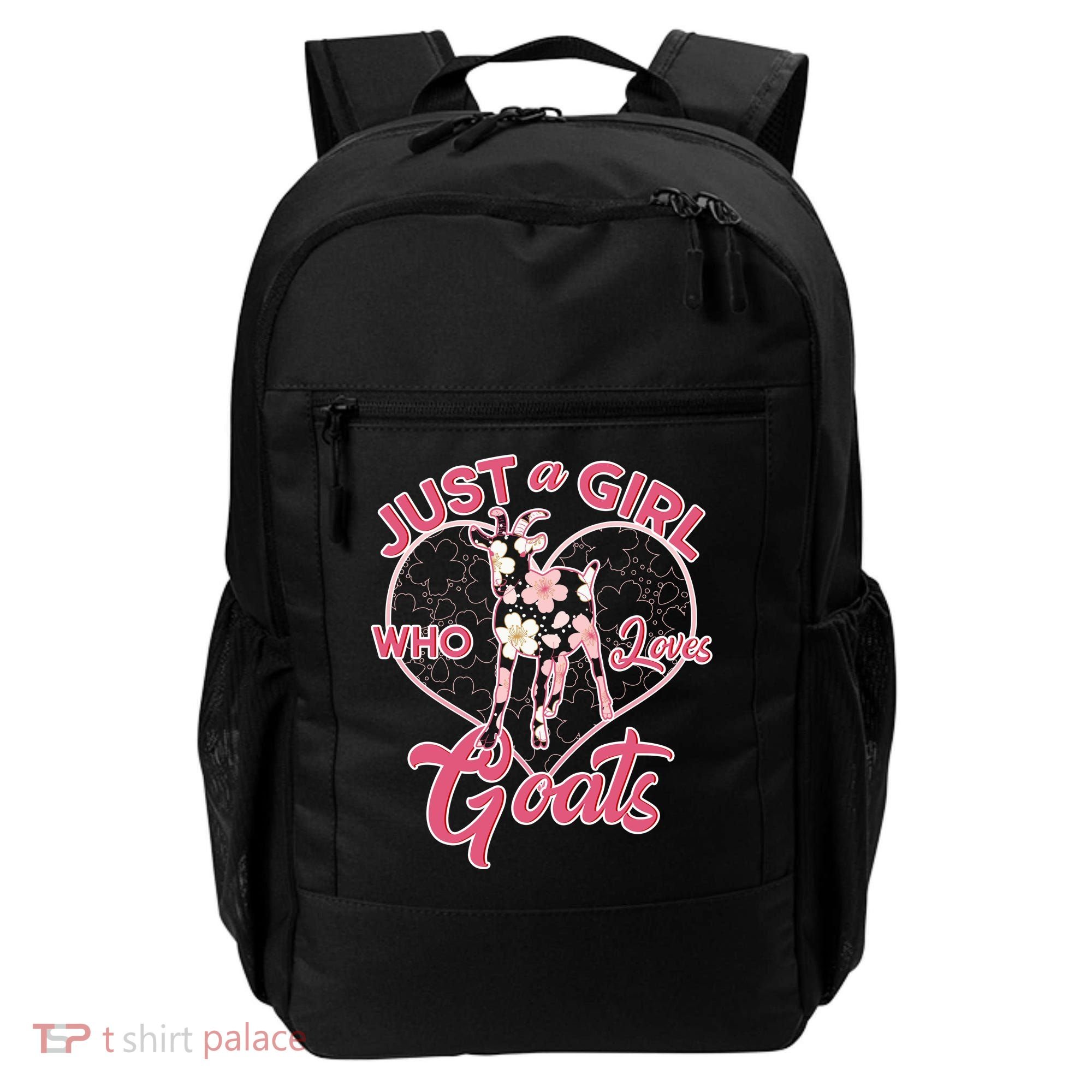 Just A Girl Who Loves Goats Backpack