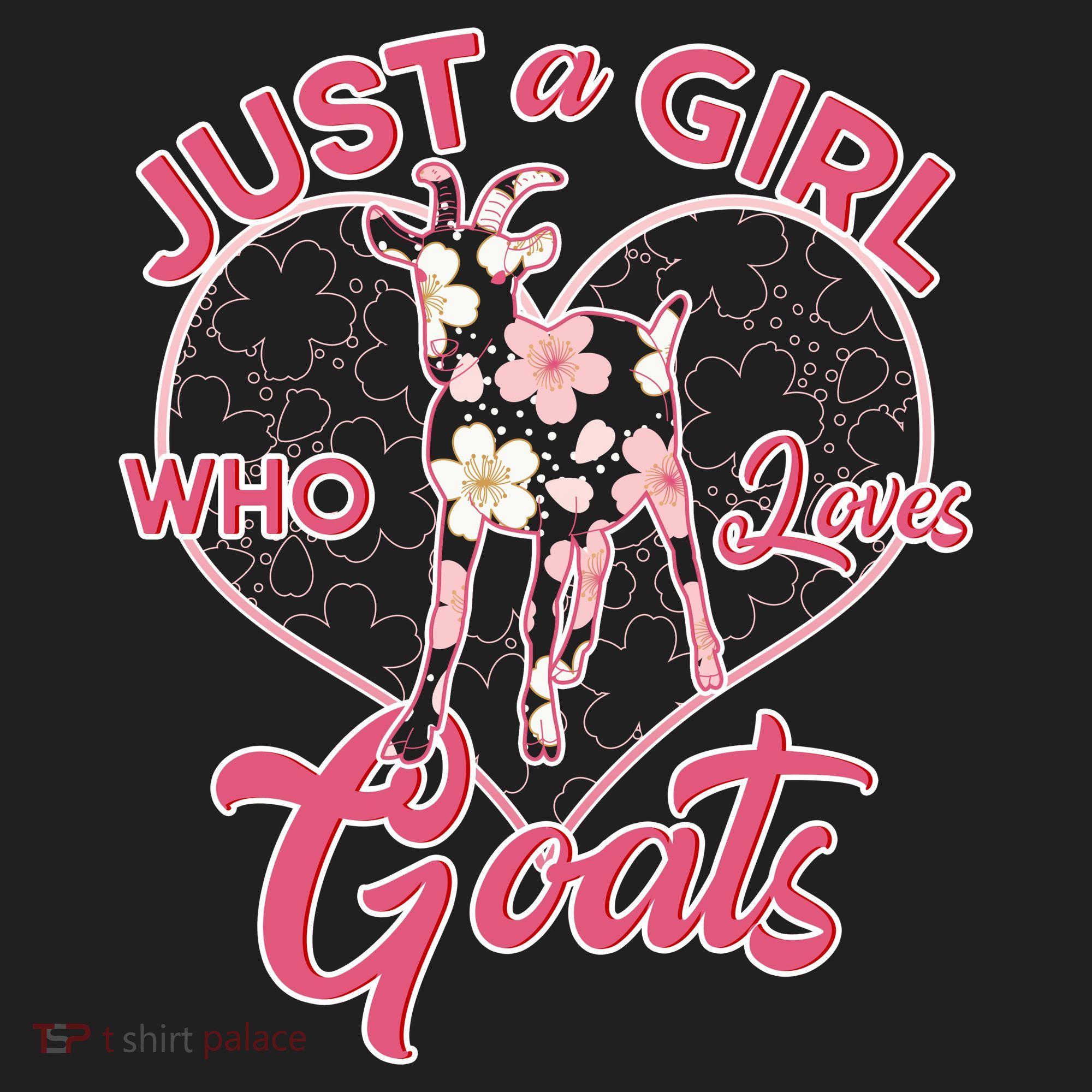 Just A Girl Who Loves Goats Beanie