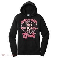 Just A Girl Who Loves Goats Women's Hoodie thumb 0