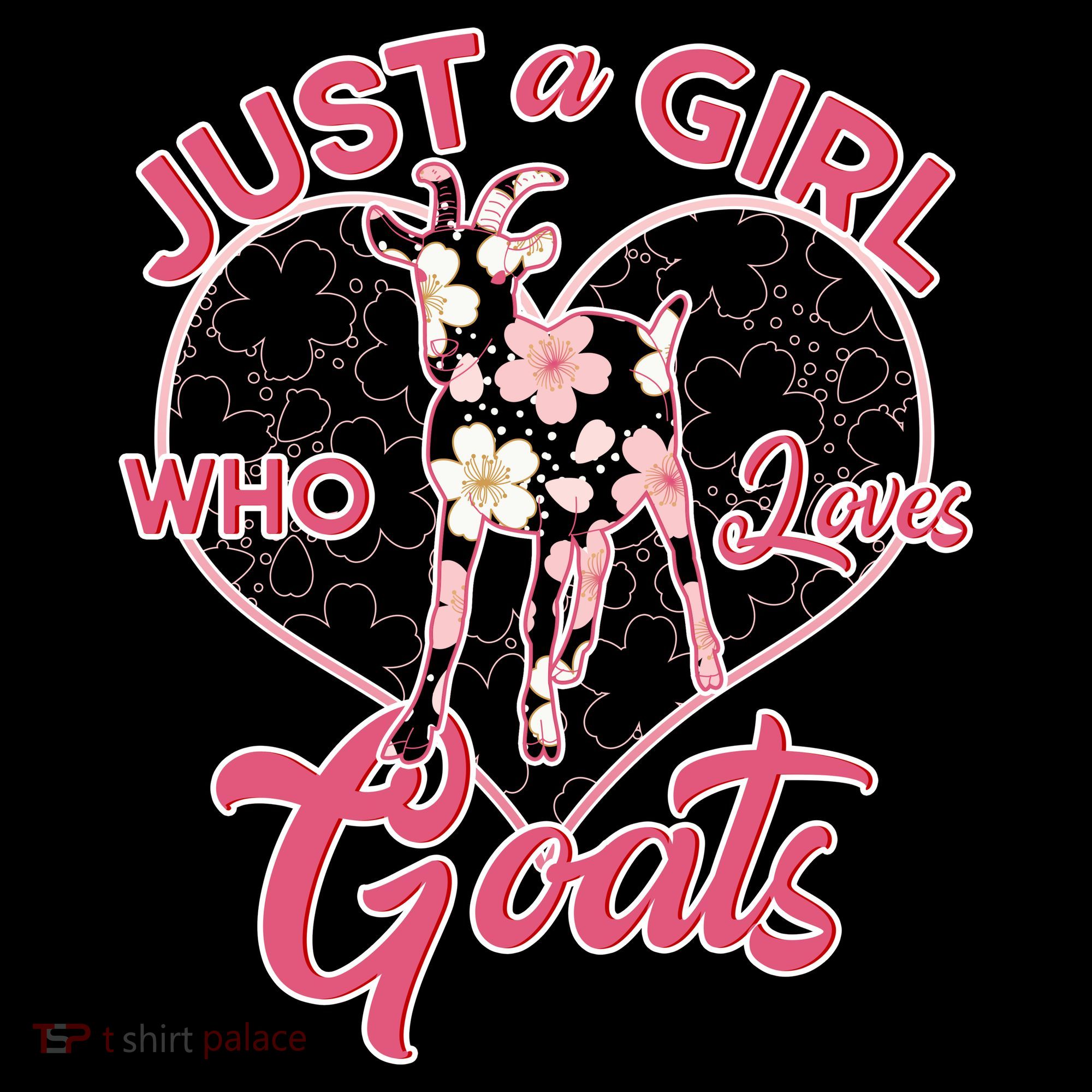 Just A Girl Who Loves Goats Women's Hoodie