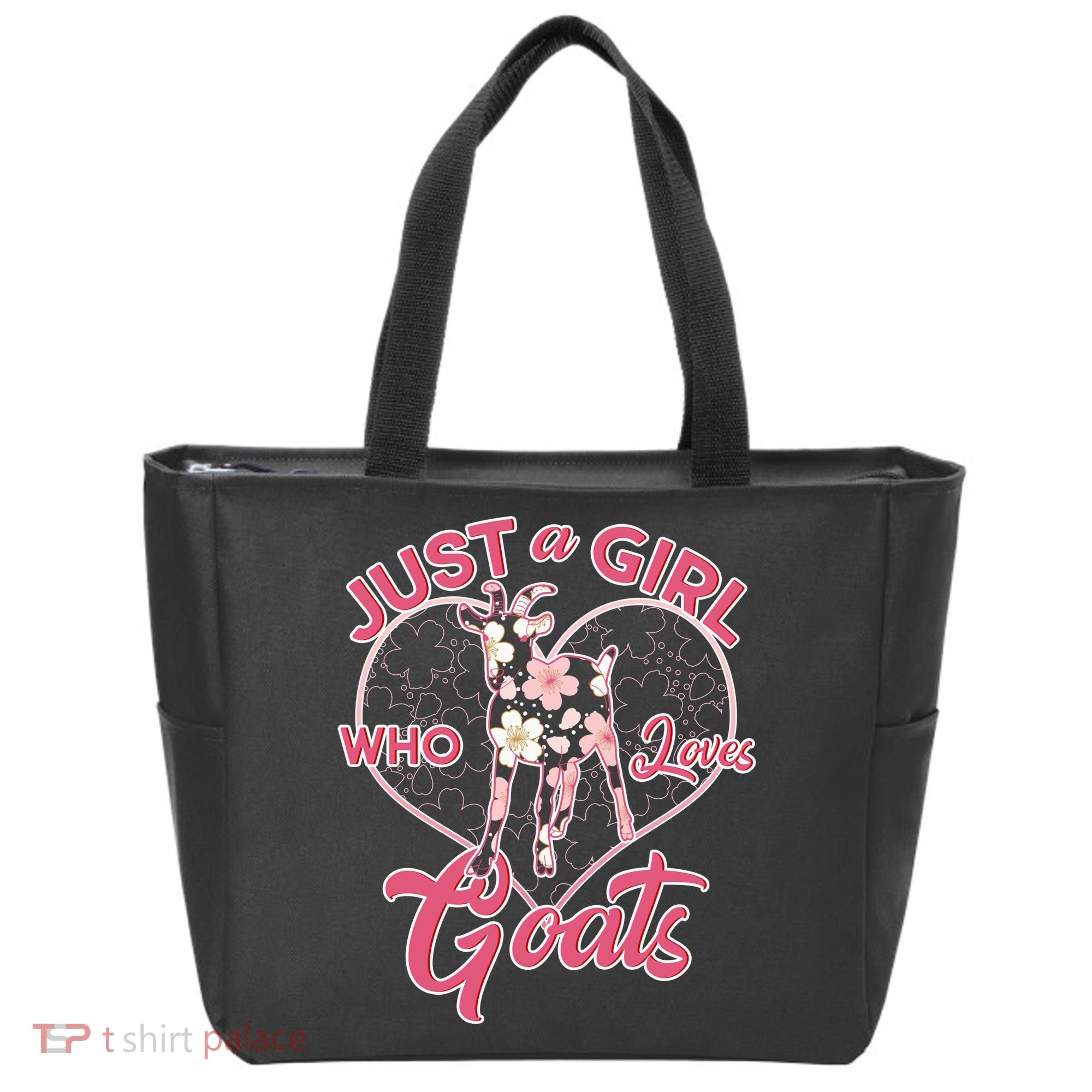 Just A Girl Who Loves Goats Tote Bag