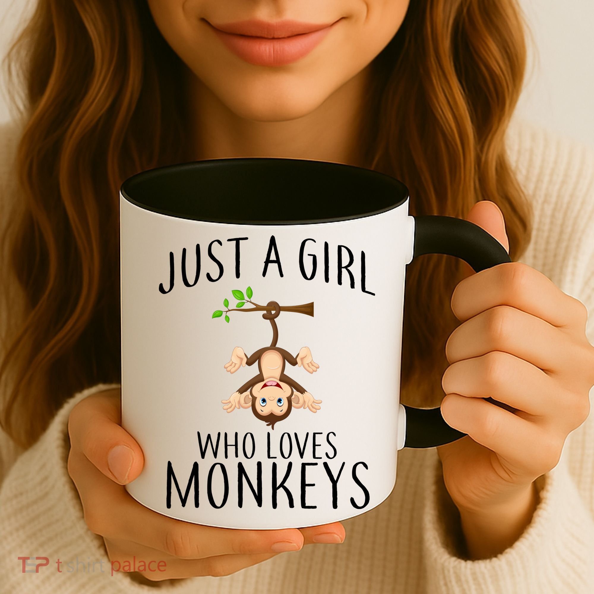 Just A Girl Who Loves Monkeys Coffee Mug