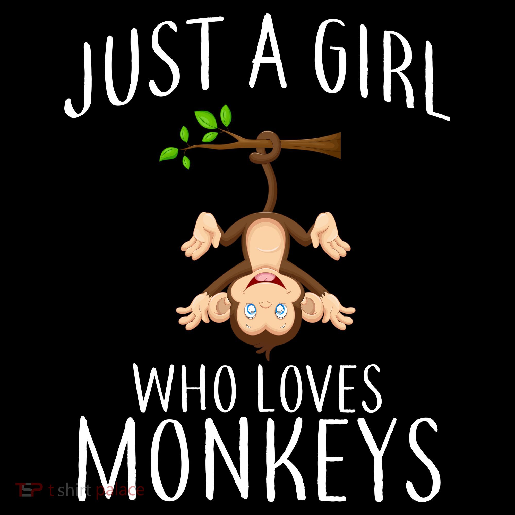 Just A Girl Who Loves Monkeys Women's Hoodie