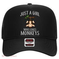 Just A Girl Who Loves Monkeys Hat thumb 0
