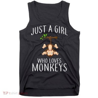 Just A Girl Who Loves Monkeys Tank Top