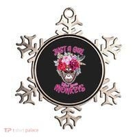 Just A Girl Who Loves Monkeys Cute Ornament thumb 0