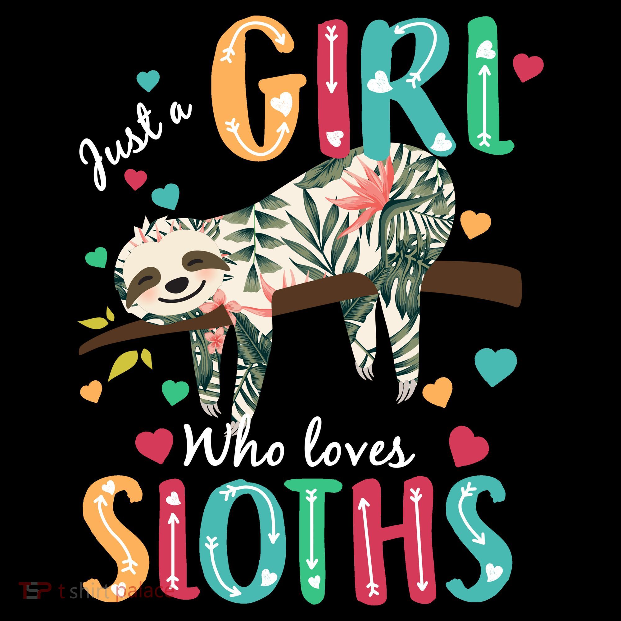 Just A Girl Who Loves Sloths Sweatshirt