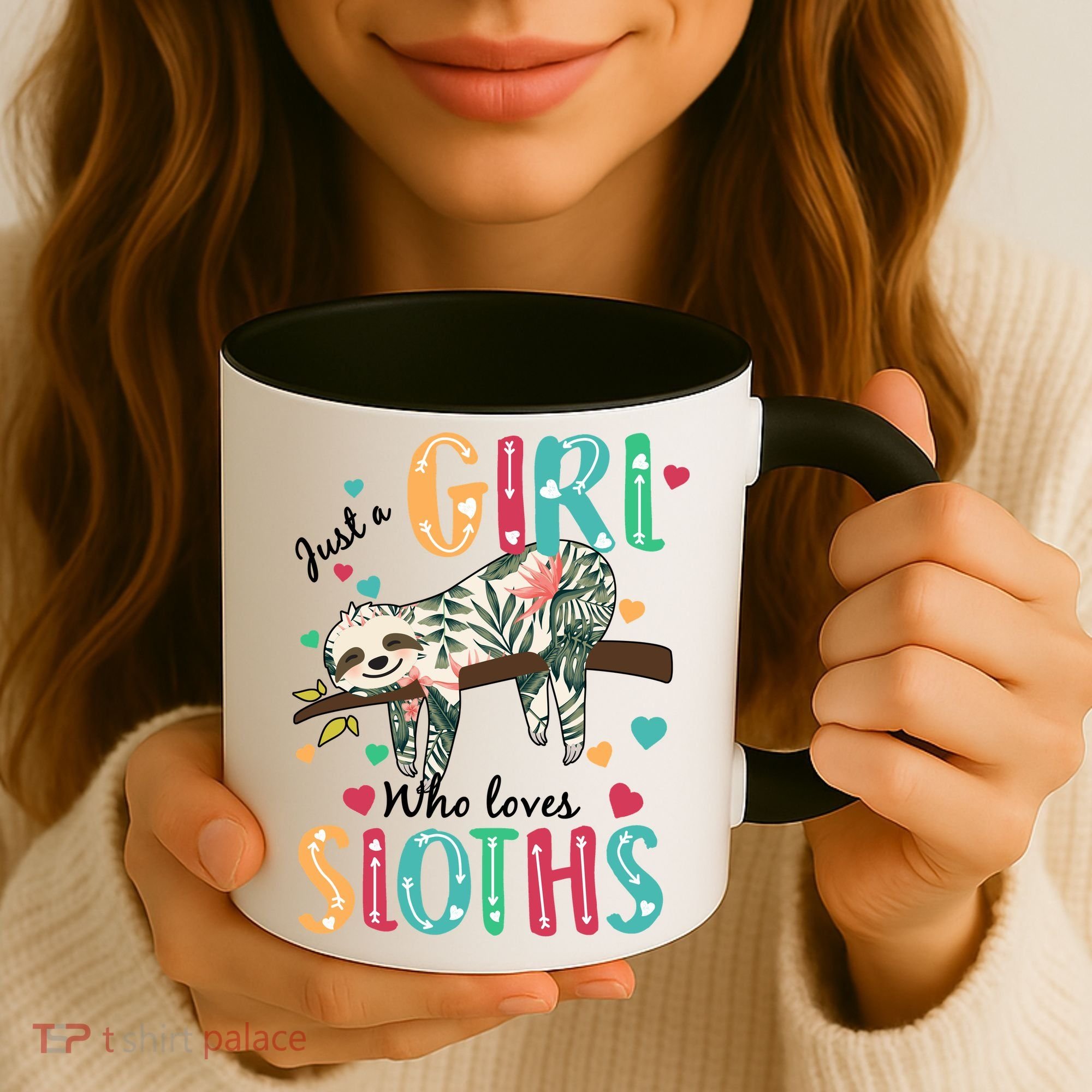 Just A Girl Who Loves Sloths Coffee Mug