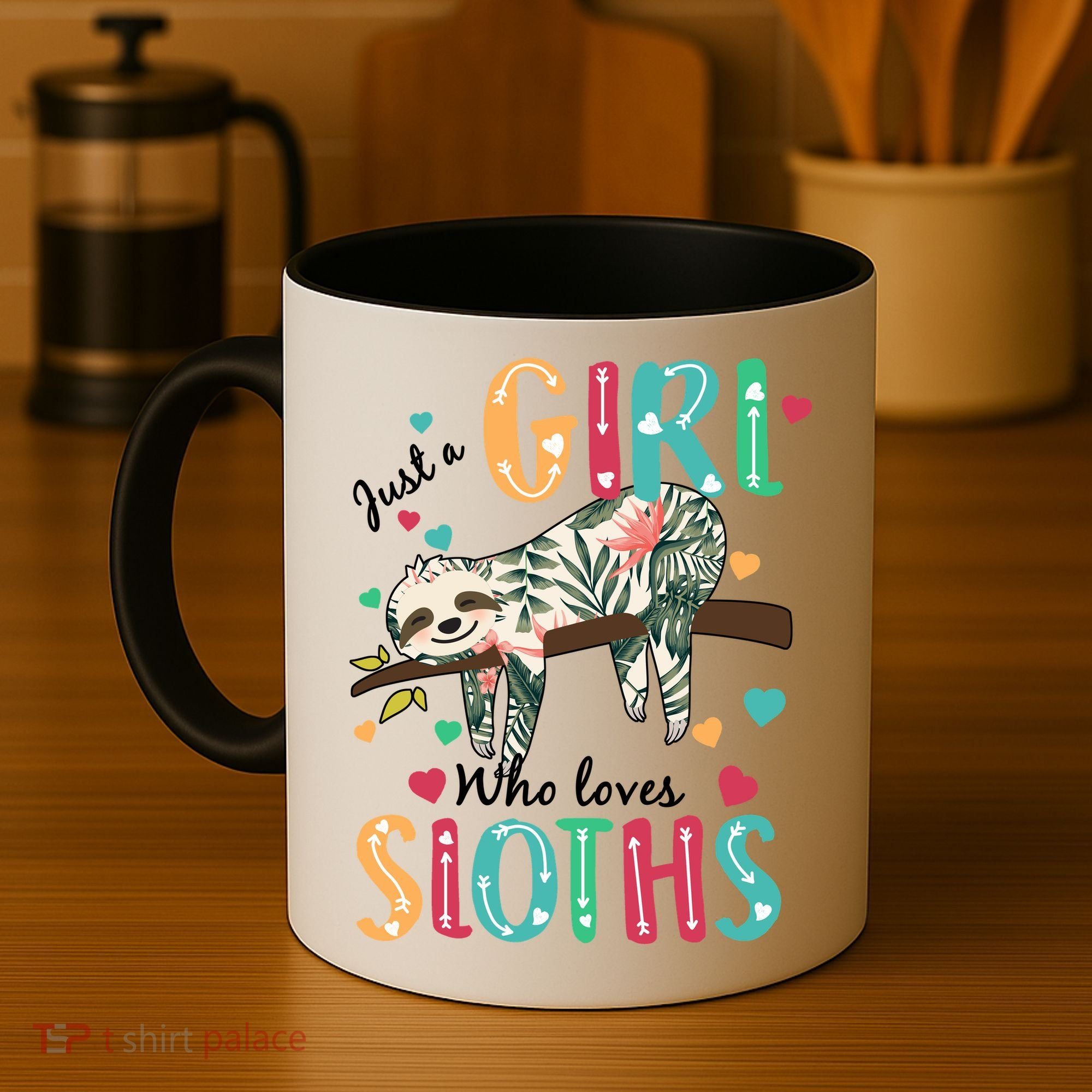 Just A Girl Who Loves Sloths Coffee Mug