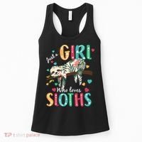 Just A Girl Who Loves Sloths Women's Tank Top thumb 0