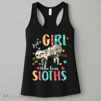 Just A Girl Who Loves Sloths Women's Tank Top thumb 3