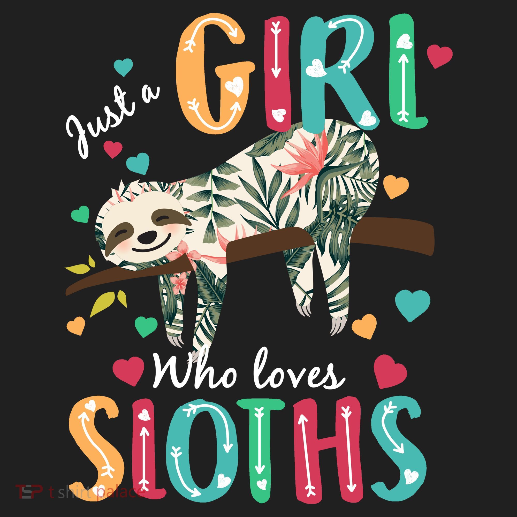 Just A Girl Who Loves Sloths Hat