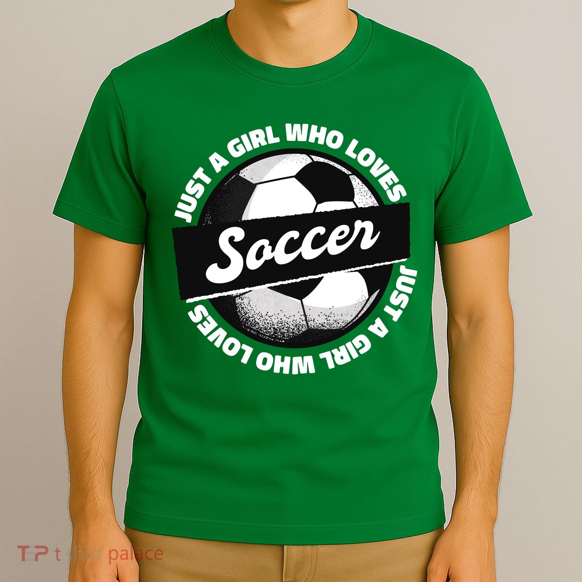 Just A Girl Who Loves Soccer T-Shirt
