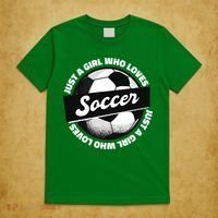 Just A Girl Who Loves Soccer T-Shirt thumb 5