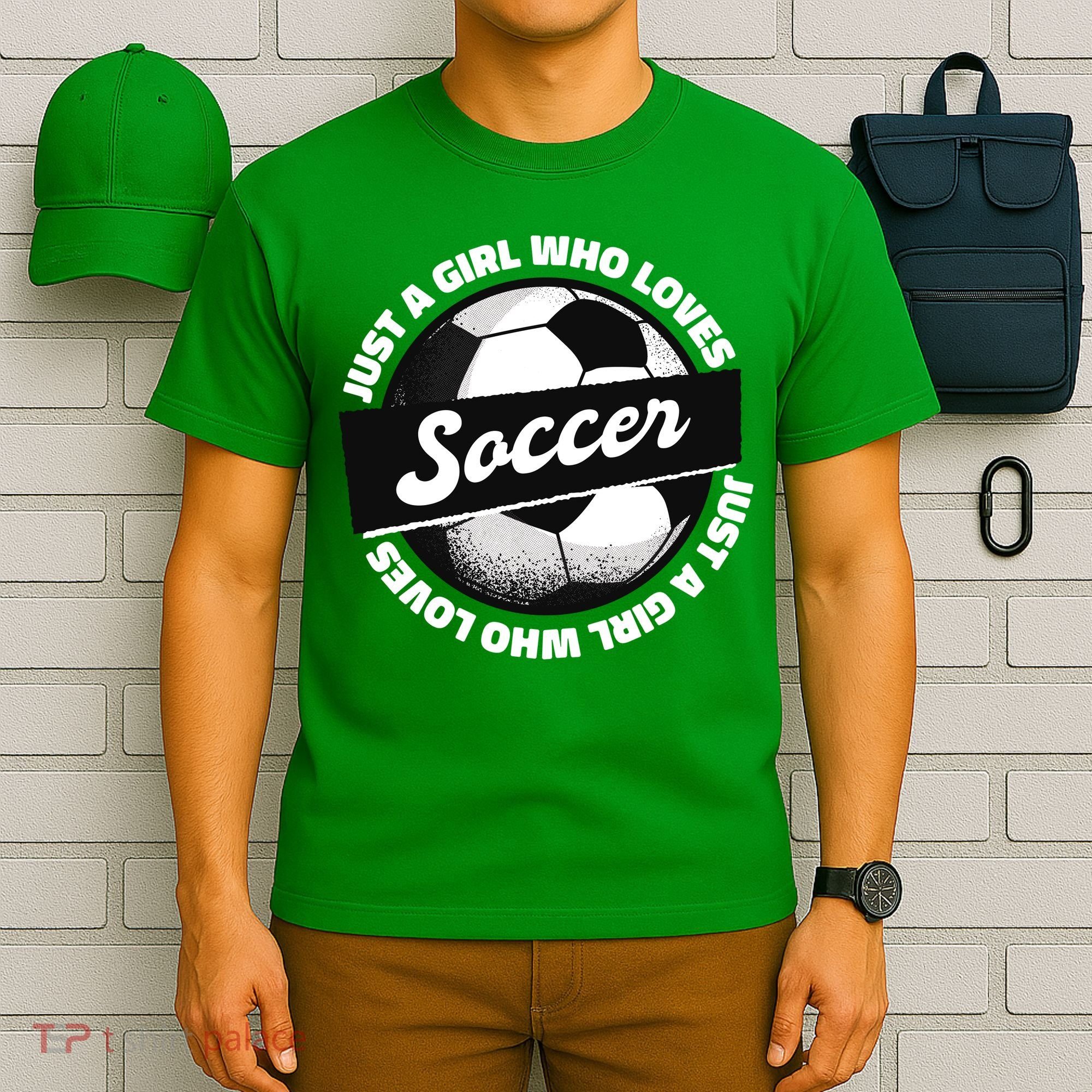 Just A Girl Who Loves Soccer T-Shirt