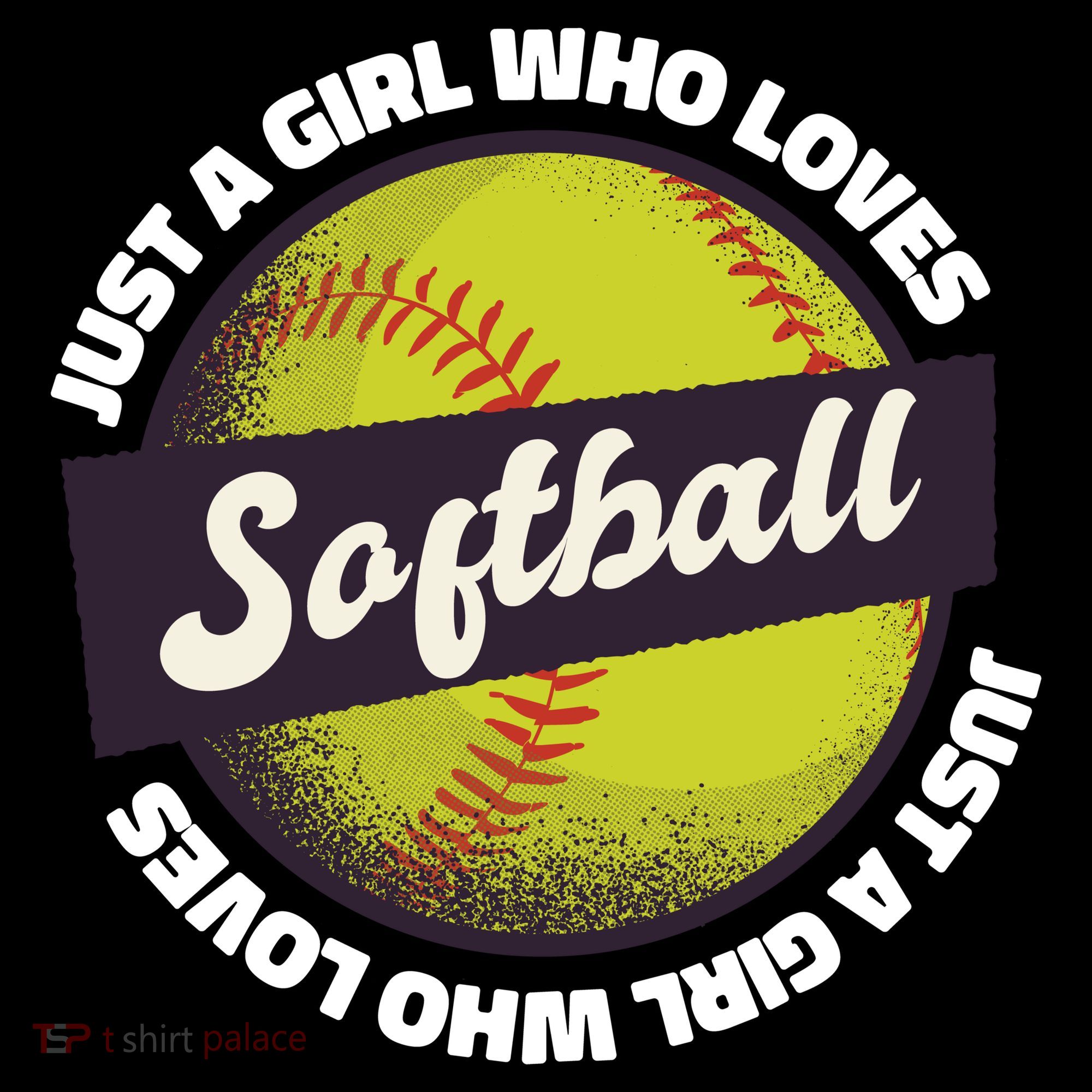 Just A Girl Who Loves Softball Women's Tank Top