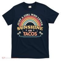 Just A Girl Who Loves Sunshine And Tacos T-Shirt thumb 0