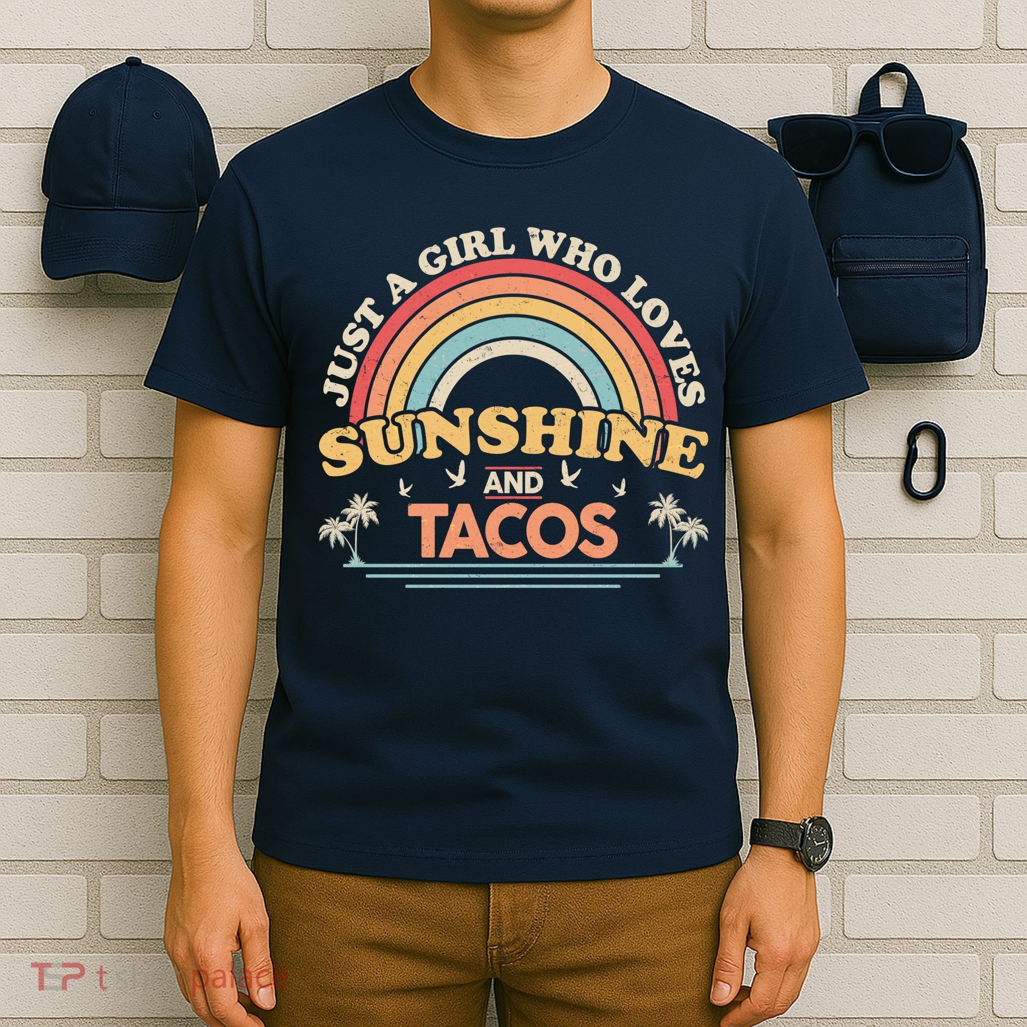Just A Girl Who Loves Sunshine And Tacos T-Shirt