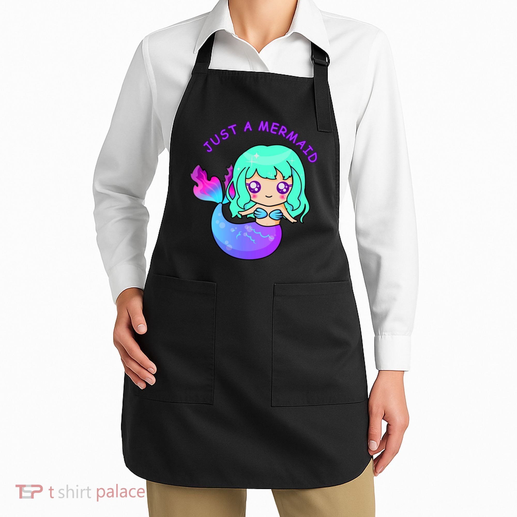 Just A Mermaid Apron