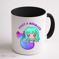 Just A Mermaid Coffee Mug thumb 1