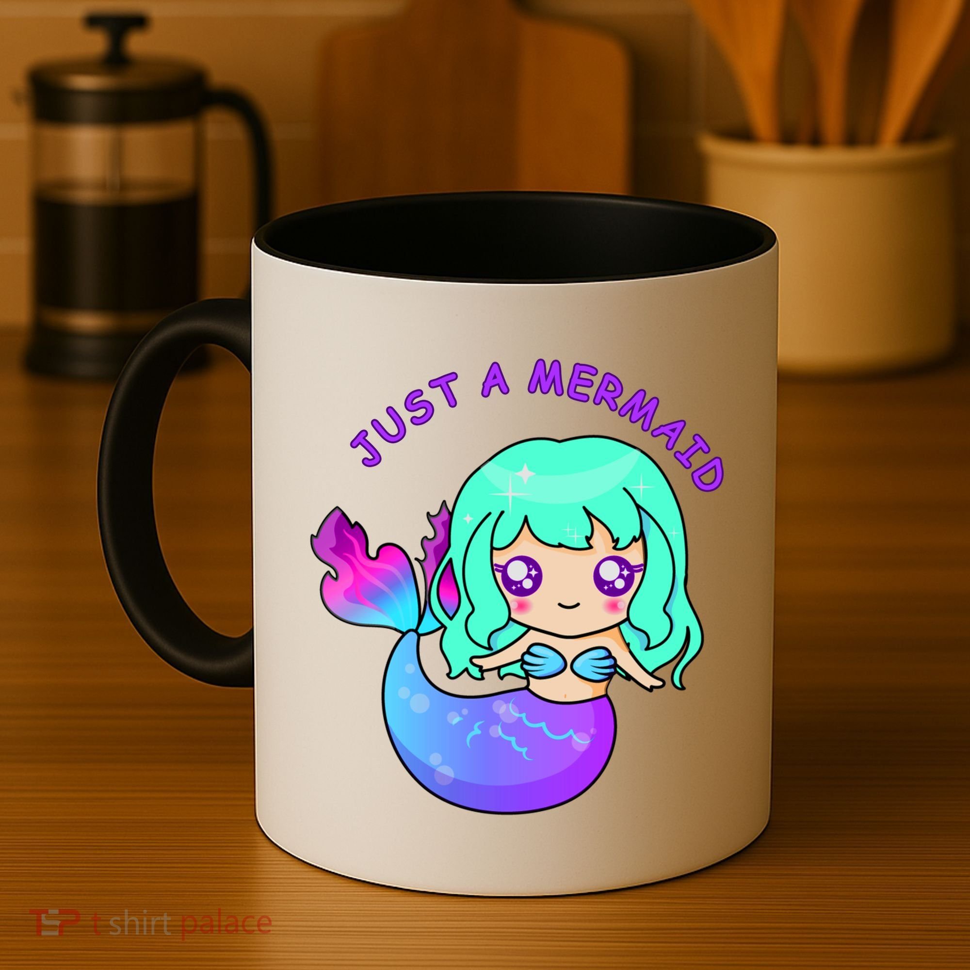 Just A Mermaid Coffee Mug
