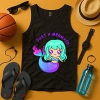 Just A Mermaid Tank Top thumb 4