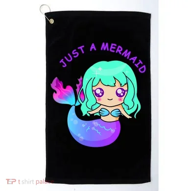 Just A Mermaid Golf Towel