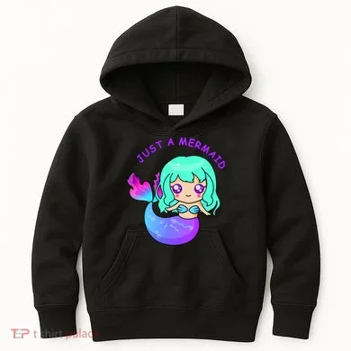 Just A Mermaid Kids Hoodie