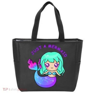 Just A Mermaid Tote Bag