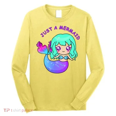 Just A Mermaid Long Sleeve Shirt