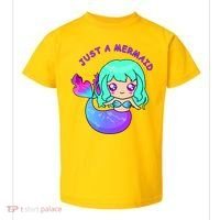 Just A Mermaid Toddler T-Shirt thumb 0