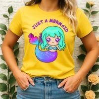 Just A Mermaid Women's T-Shirt thumb 2