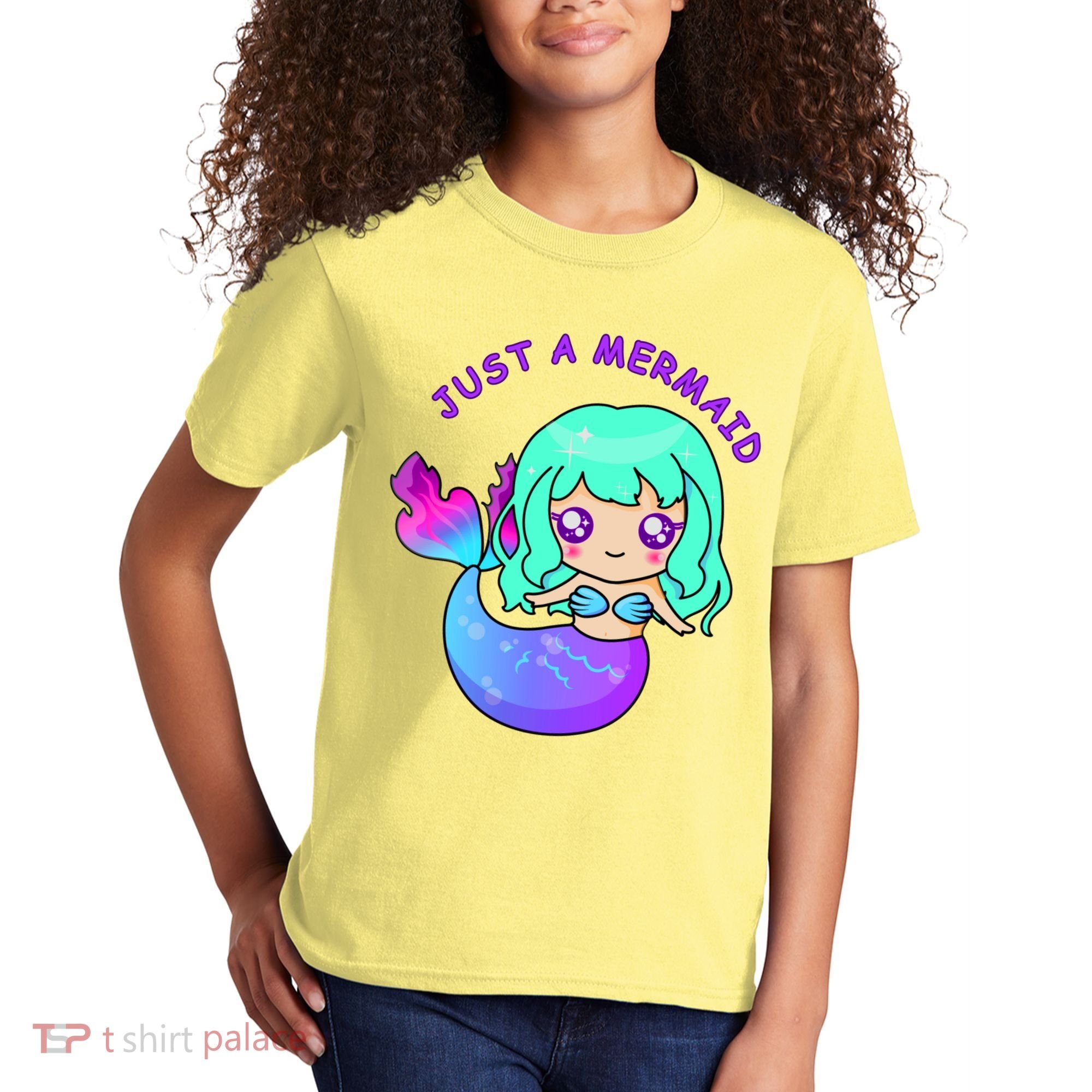 Just A Mermaid Kids T-Shirt