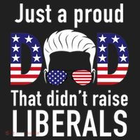 Just A Proud Dad That Didn't Raise Liberals Beanie thumb 2