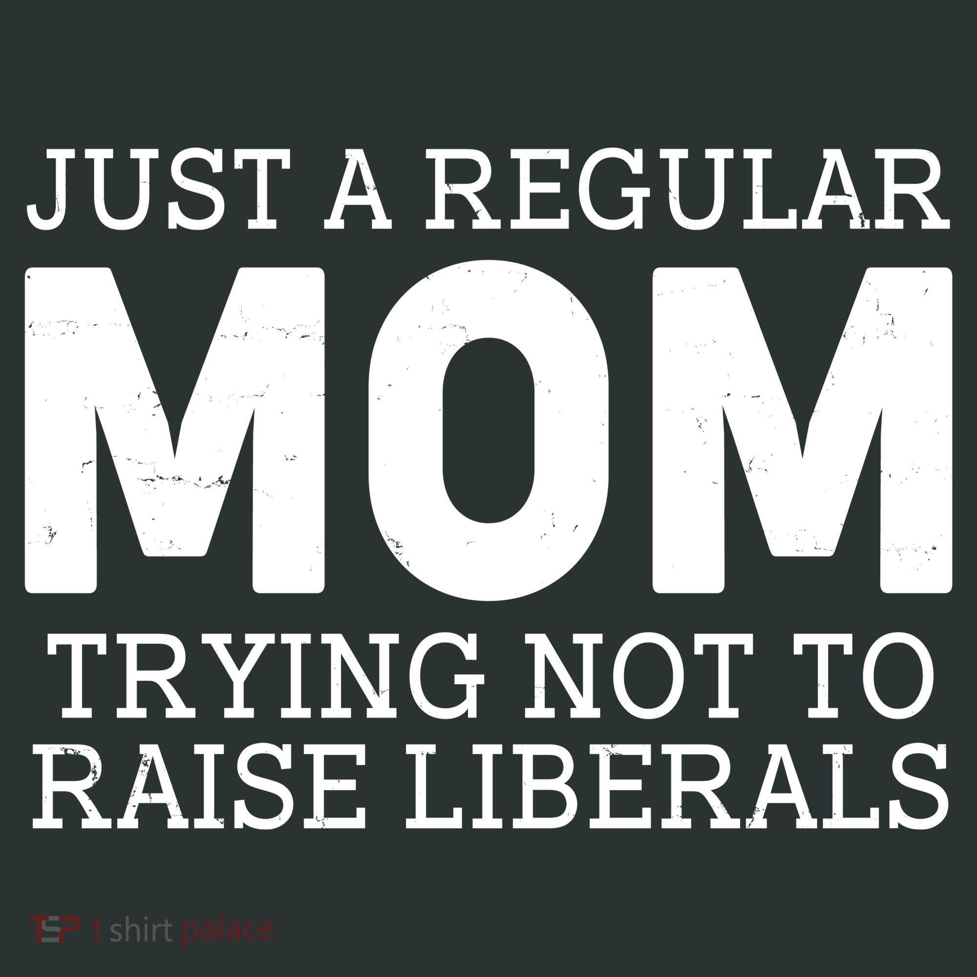 Just A Regular Mom Trying Not To Raise Liberals Long Sleeve Shirt